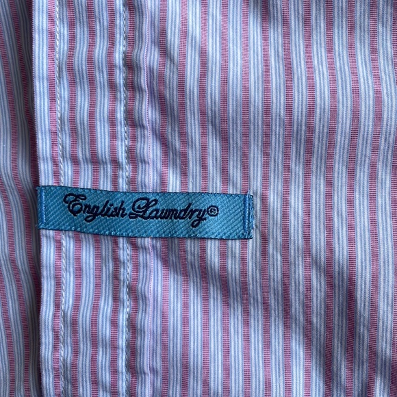 English Laundry dress shirt 15.5 32/33 - Picture 7 of 10